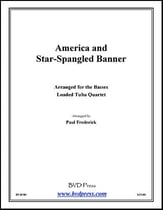 AMERICA AND STAR SPANGLED BANNER TUBA QUARTET P.O.D. cover